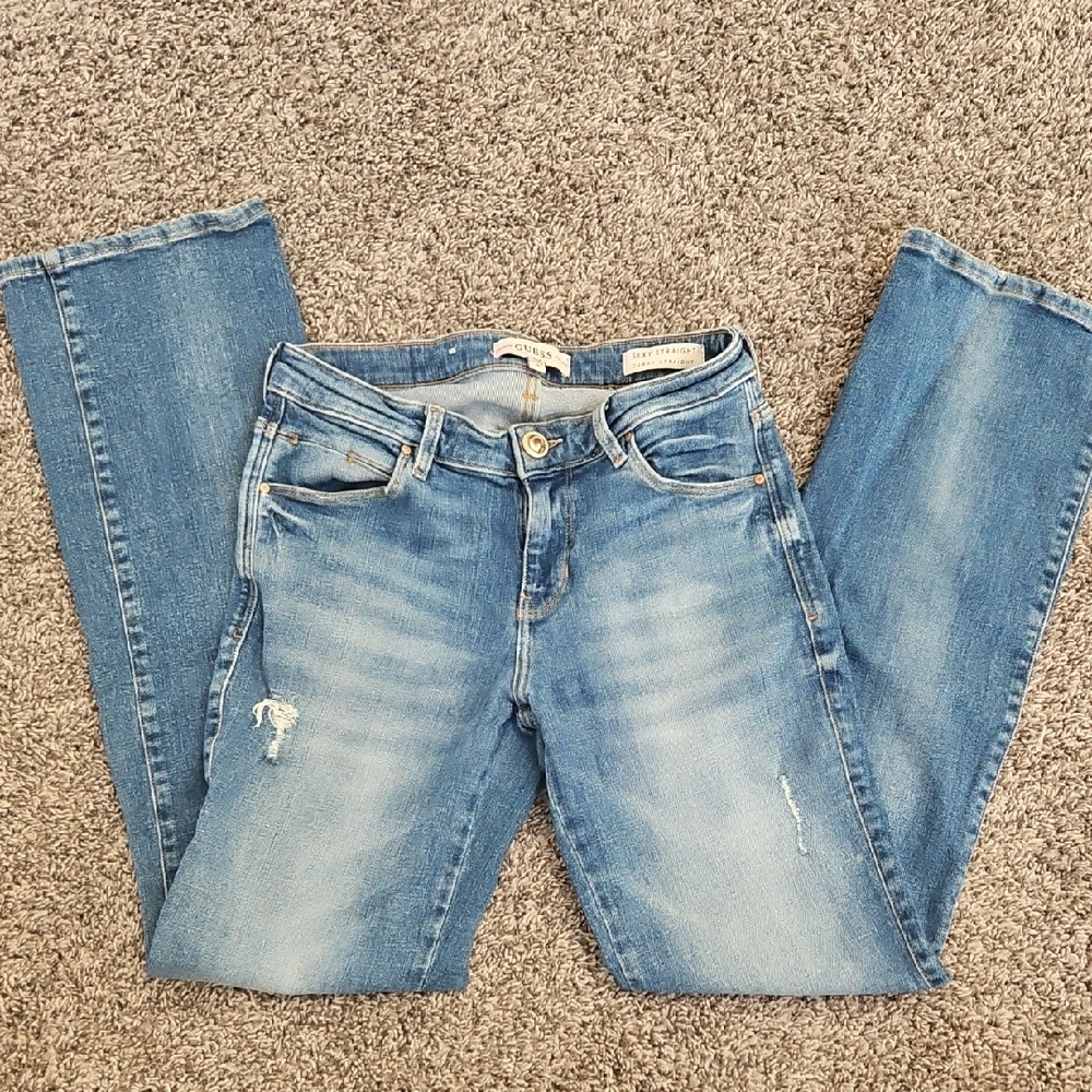 Guess Women's Sexy Straight Jeans